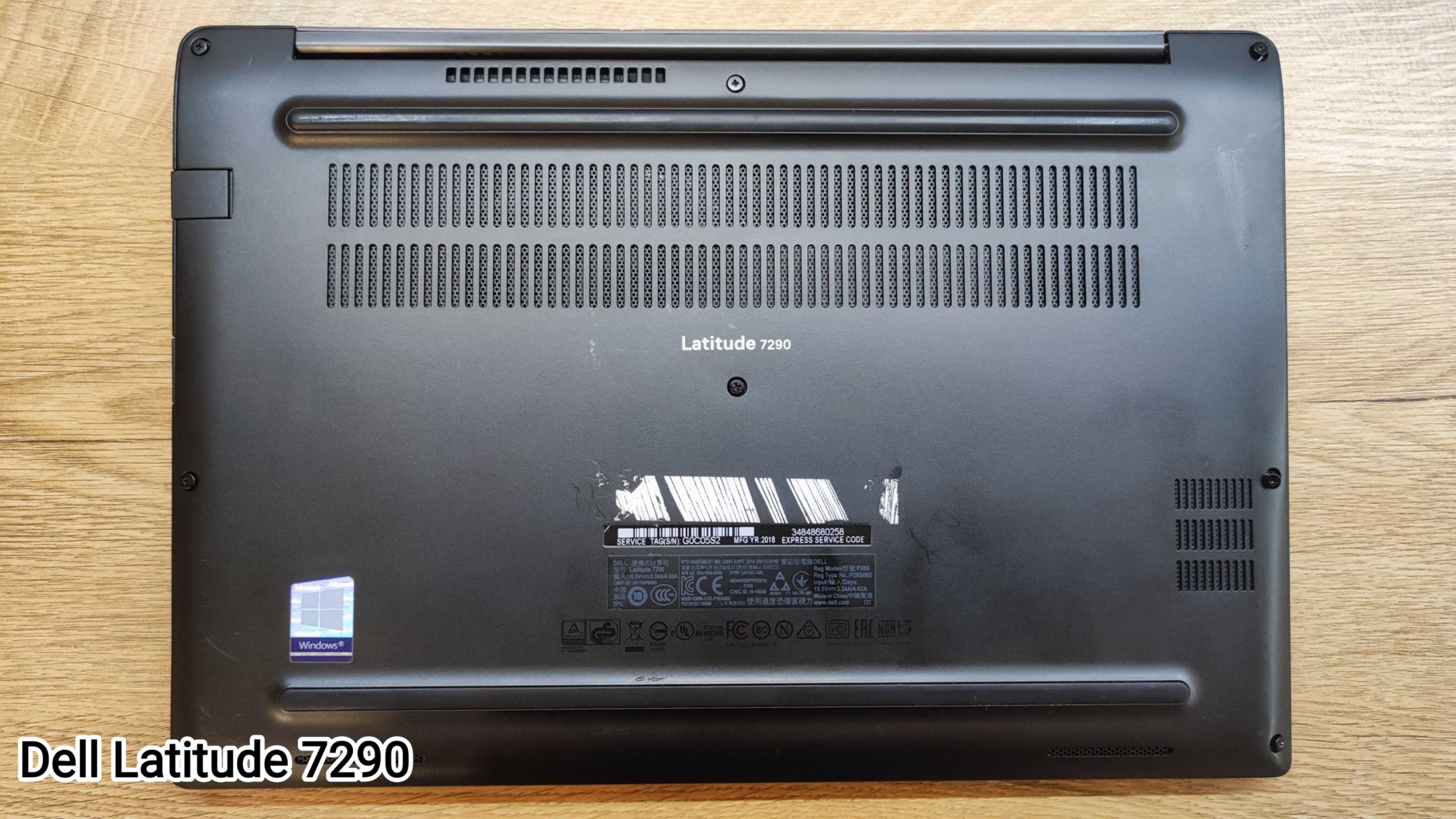Dell Latitude 7290  i5-8gen 8GB RAM 256GB NVmE