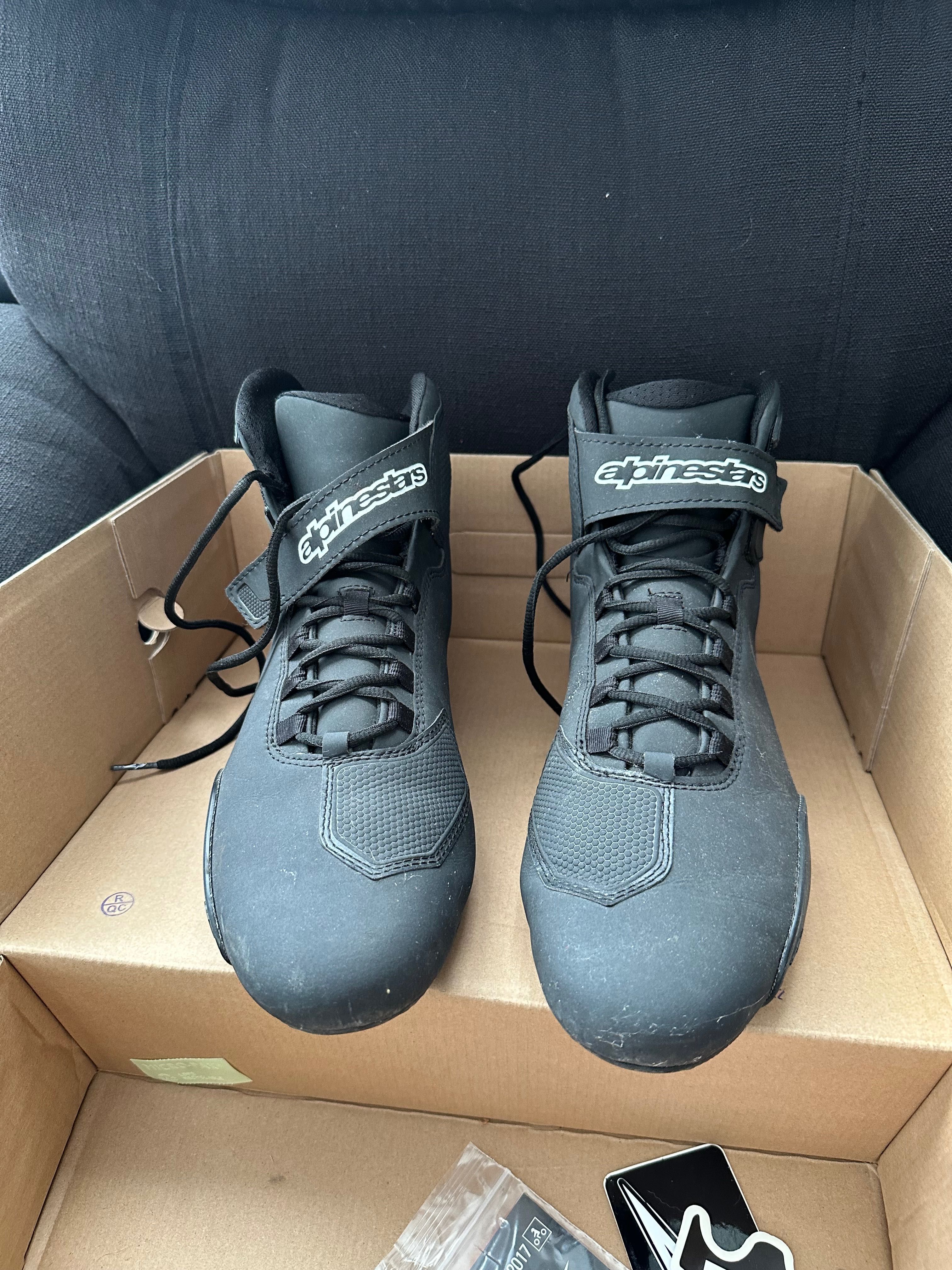 Мото боти alpinestars sektor riding black 45.5