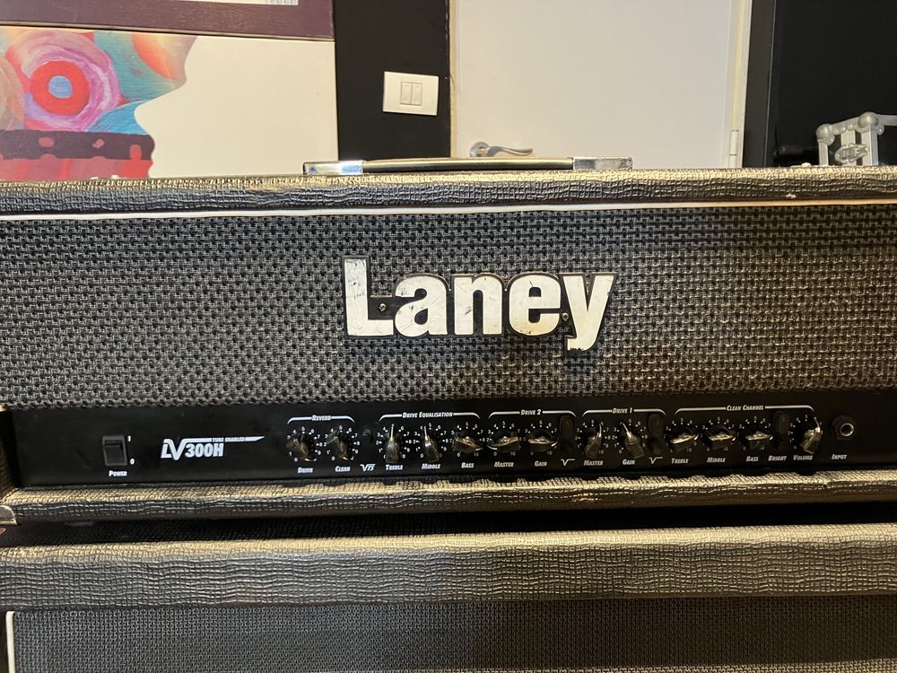 Amplificator chitara Laney LV300H + Loudspeaker Laney 412A