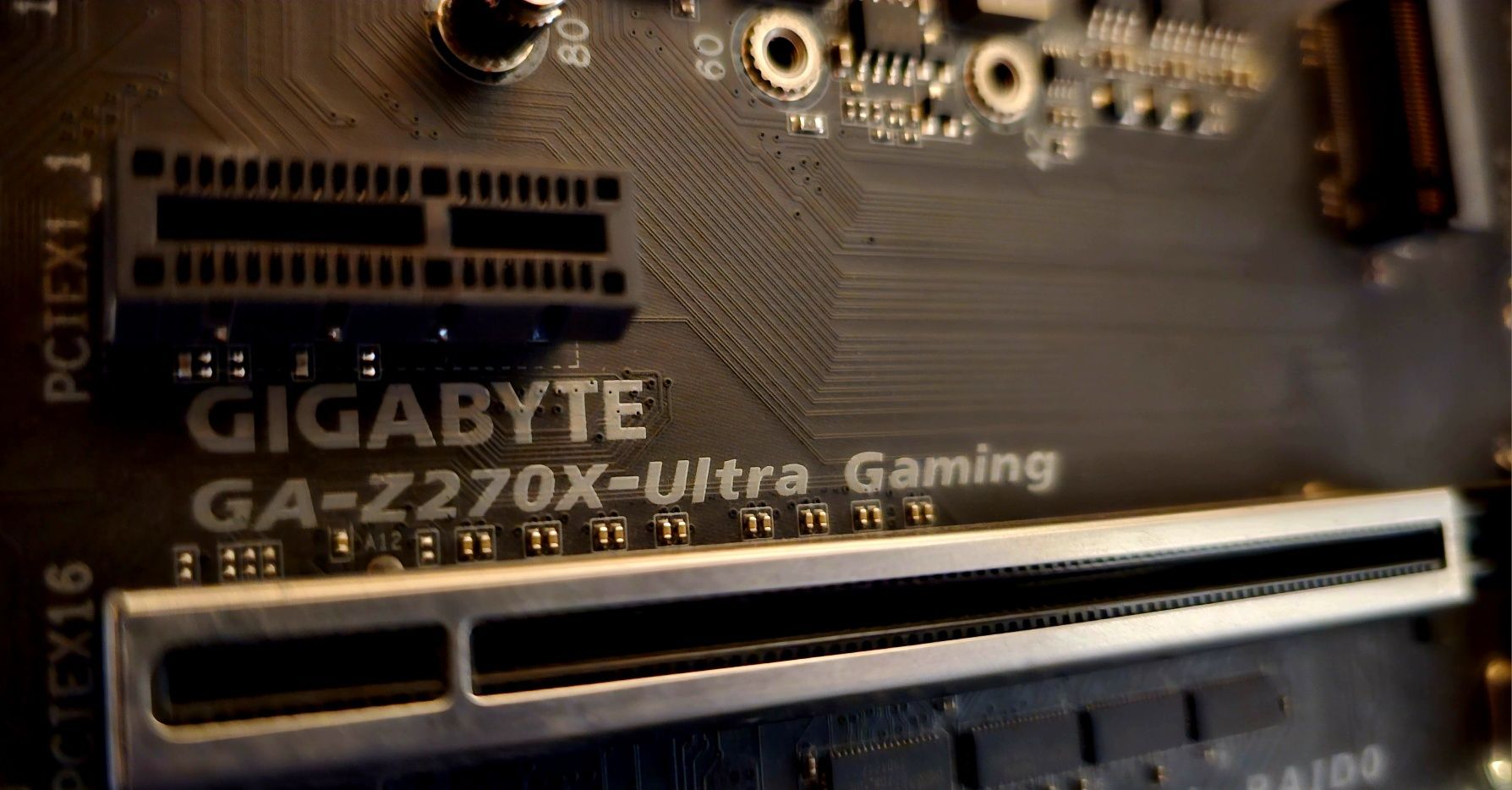 Placa baza Gigabyte Z270X Ultra Gaming RGB NVMe socket 1151