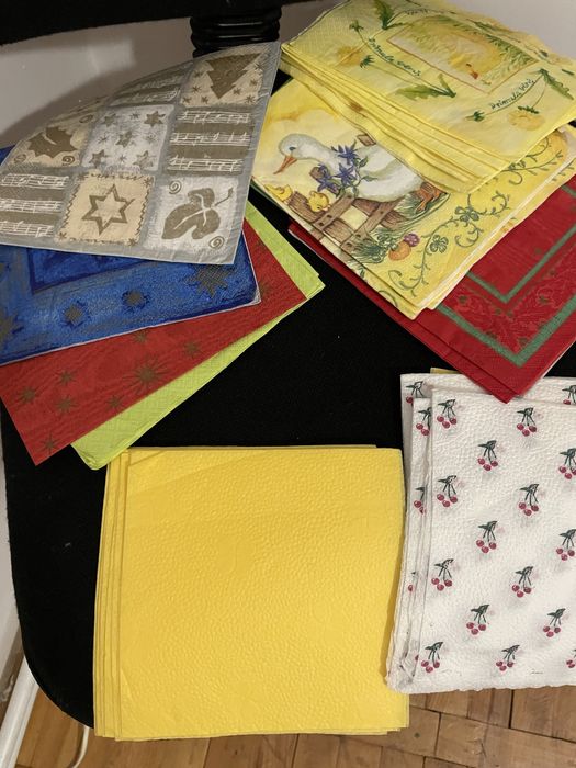 25 roni șervețele multicolore pentru