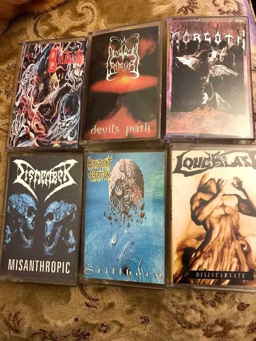 Касетки метъл Унисон, Рива Саунд, Кингс Рекърдс, Лазаров Рекърдс и др.