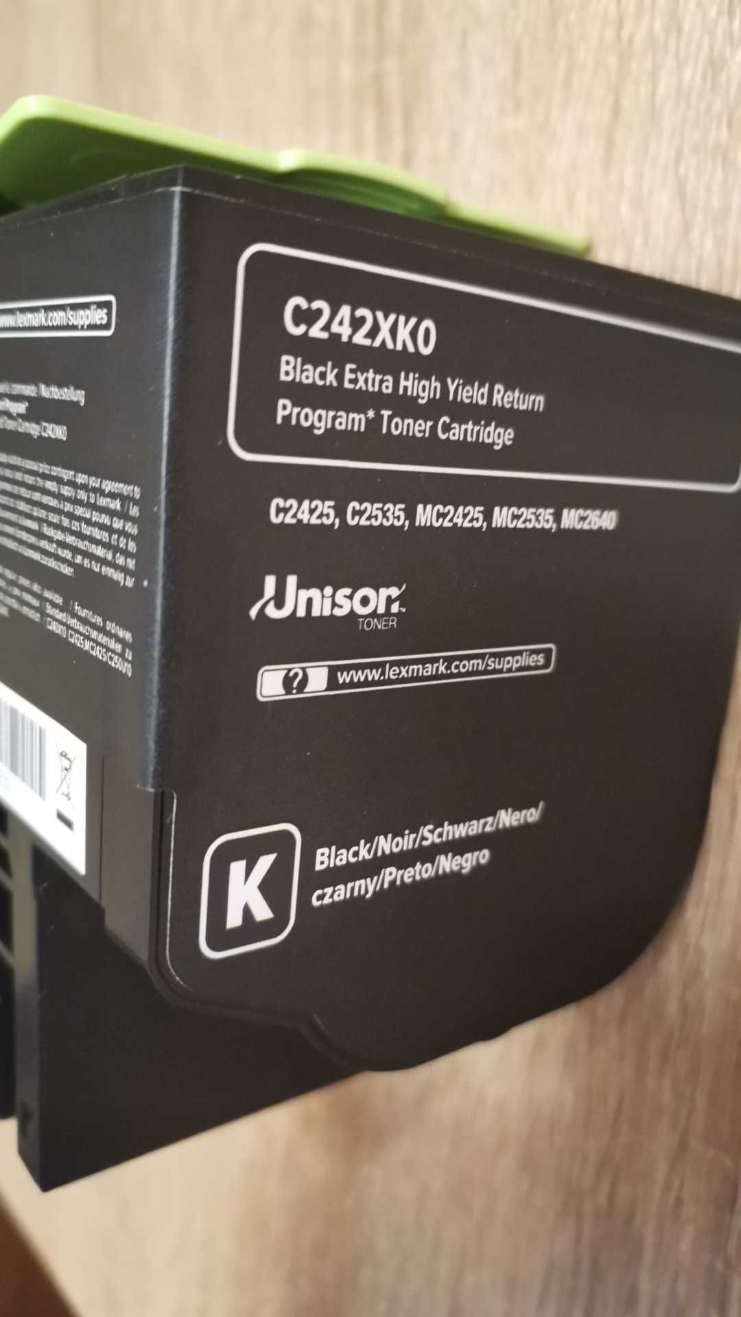 Оригинална ТОНЕР КАСЕТА за Lexmark C252UK0  Black Toner 8000 страници