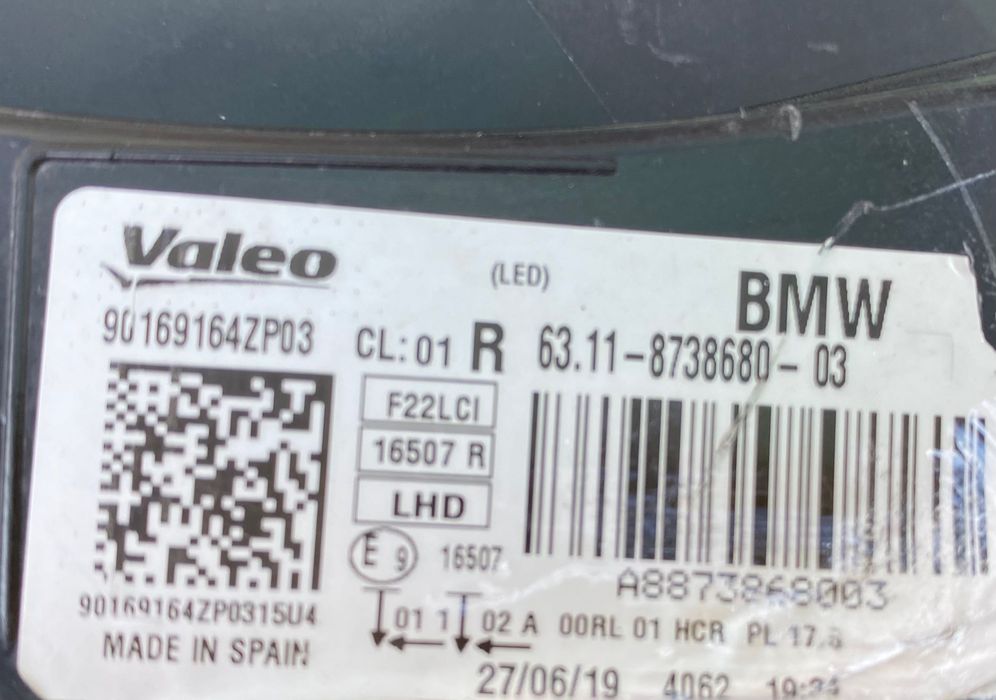 Фарове far BMW LED фар за Бмв Ф22 Ф23 фейс Bmw F22 F23 LCI