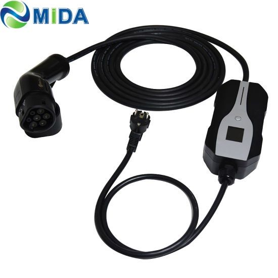 EV Кабел за зареждане на електромобили 16A Type 2