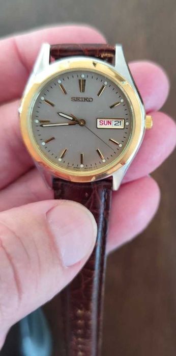 Оригинален мъжки винтидж часовник Seiko 7N43-8199