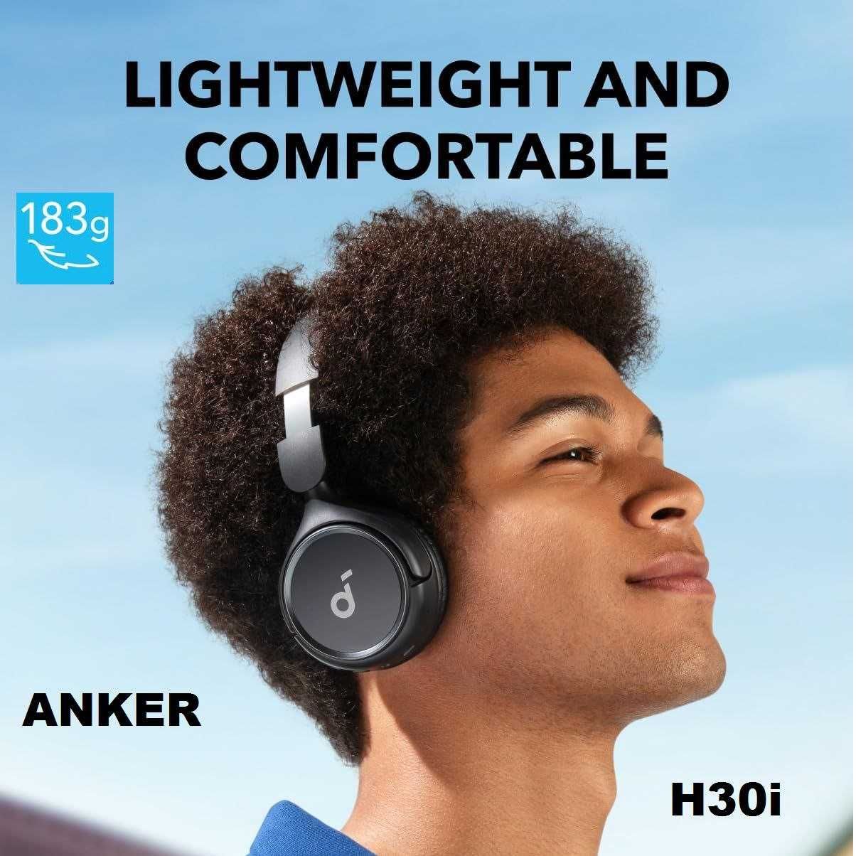 Soundcore H30i — беспроводные наушники 70 ч работы. Есть доставка