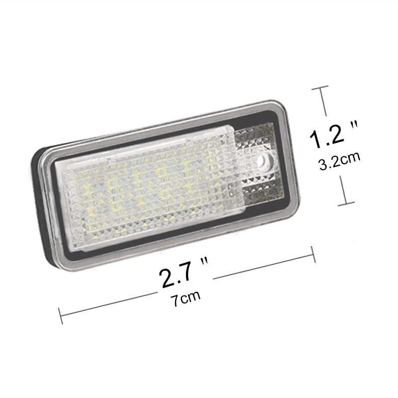 LED светлини / плафони за регистрационен номер Audi A3, A4, A6, A8, Q7