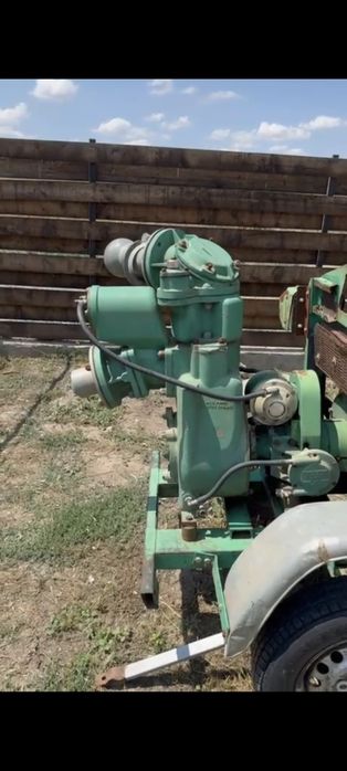 Motopompa de apa remorcabilă