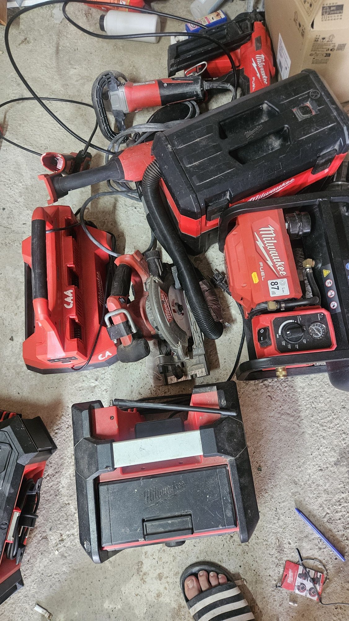 Scule milwaukee impact filetanta flex m18 baterii