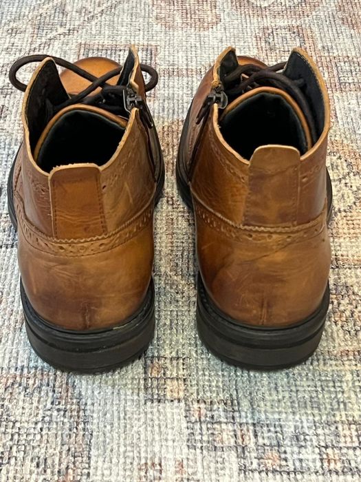 Ghete bărbătești Firetrap, piele naturală, mărimea 42