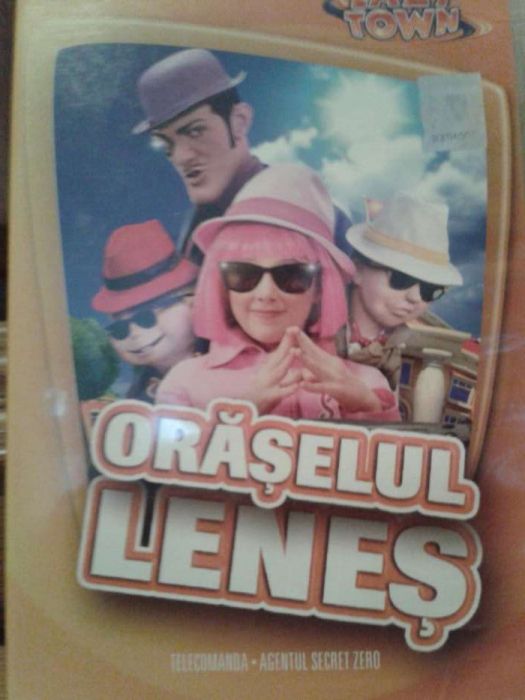 DVD film pt copii "Oraselul lenes" 2 episoade dublate in lb romana