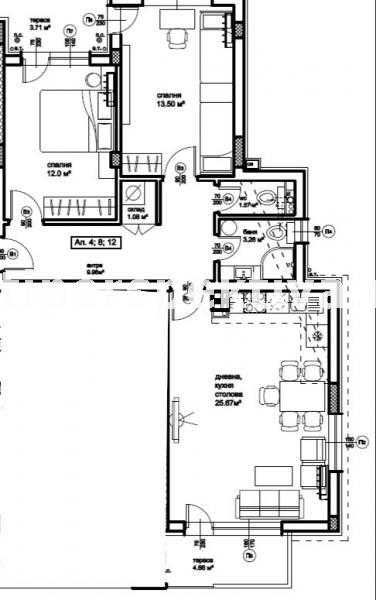 Продава се Тристаен апартамент в Пловдив, Христо Смирненски - 104 кв.м за 970 €/кв.м - Снимка #10