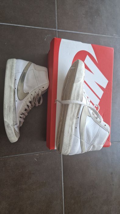 Nike, номер 39, кожа, бял