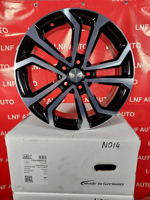 Jante Aliaj 5x114.3 18'' - NOI Honda KIA HYUNDAI MAZDA TOYOTA RENAULT