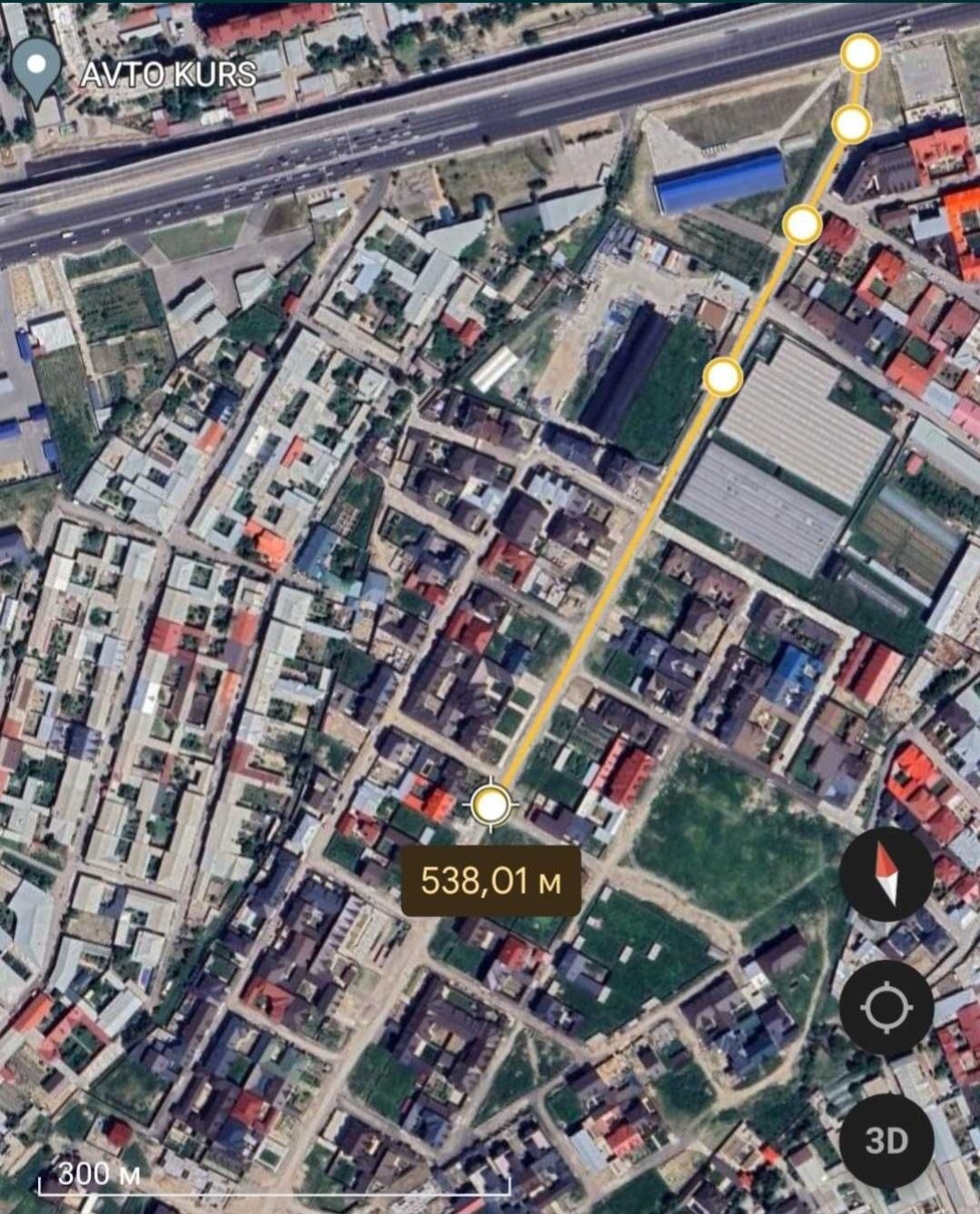 Sergeli, Eletniy mahallada 5 sotik yer, kotta kochadan 500 metr, metro