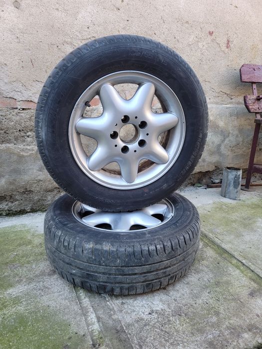 Se vând jante aluminiu r15 mercedes c220 w203