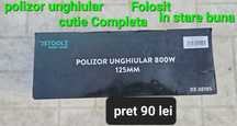 Polizor unghiular / cutie completa