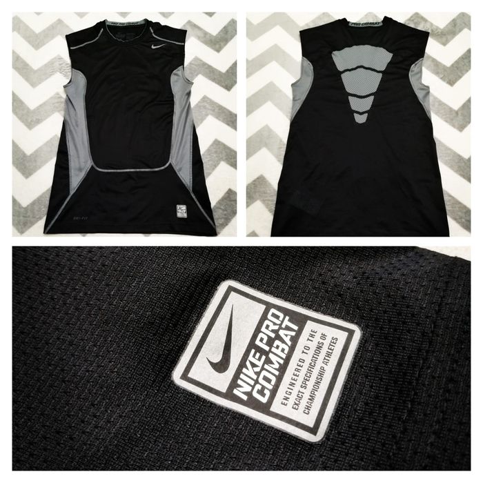 NIKE PRO COMBAT maieu bărbați NOU original DRI-FIT | transport GRATUIT