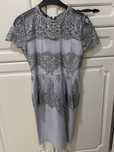 Rochie seara broderie inedita cu pietricele