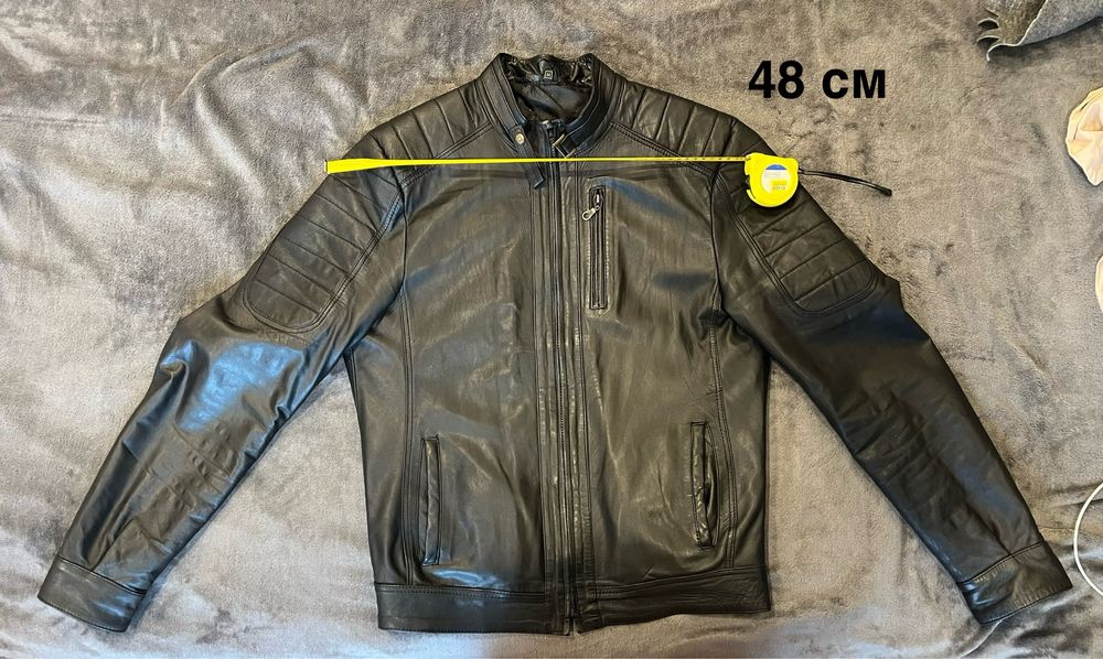 Мъжко яке от естествена кожа