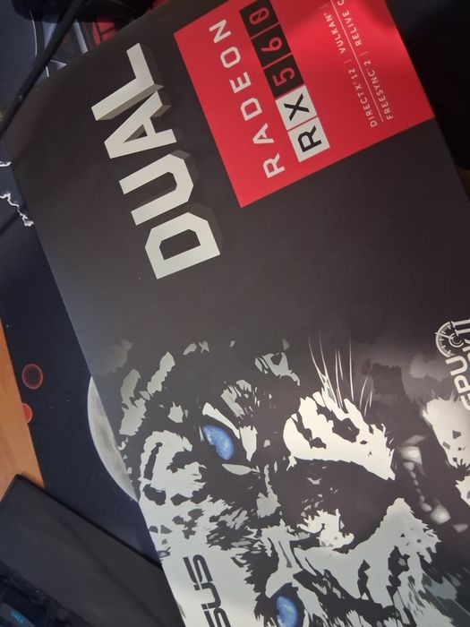 AMD Radeon RX560 4gb Asus Dual