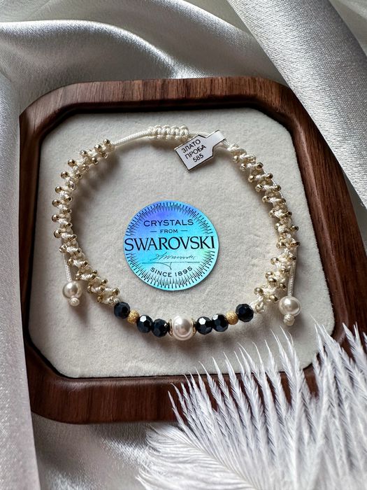 Гривна със Swarovski
