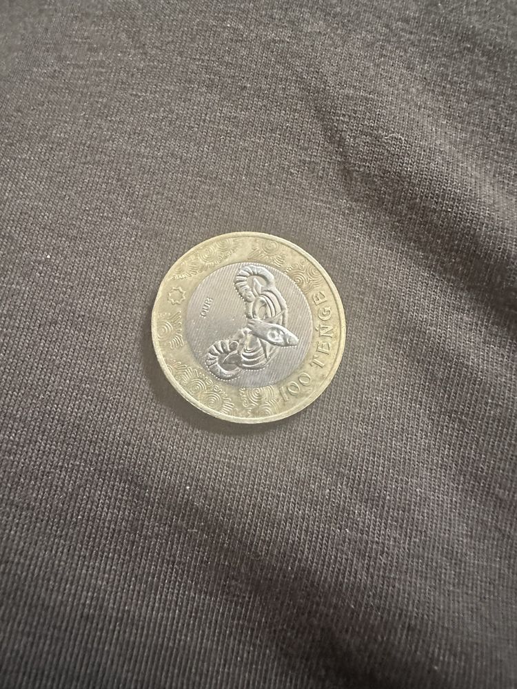 монета 100тг саки
