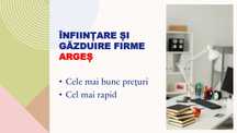 Infiintari firme SRL PFA cesiune gazduire judet Arges contact in anunt