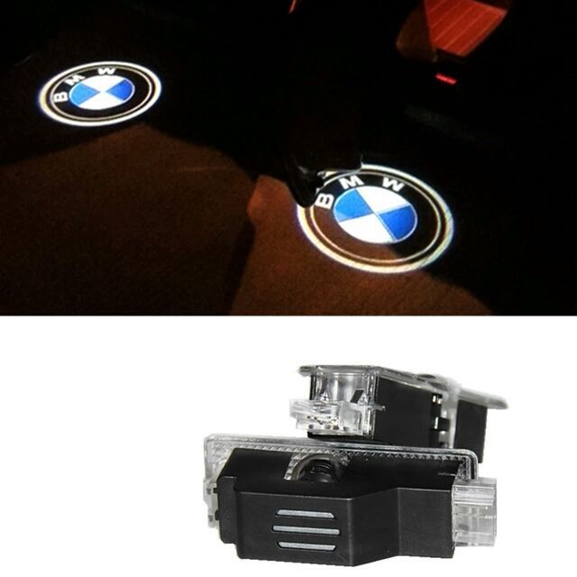 Proiectoare led dedicate cu logo BMW pentru portiere