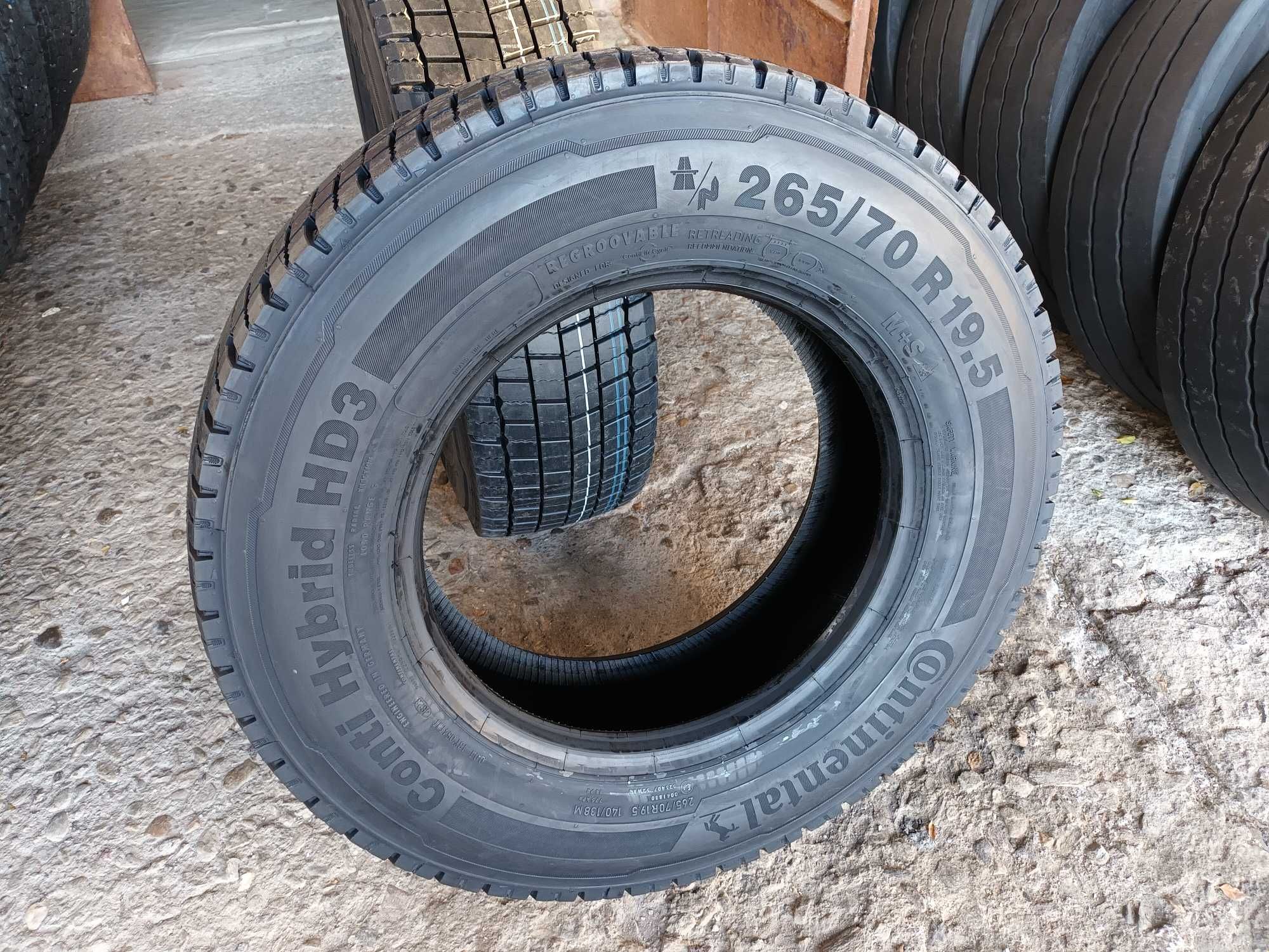 2 Нови гуми 265/70 R19.5 Continental HD3 140/138M M+S 14PR DOT4623