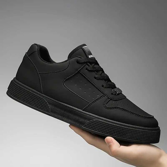 Мъжки зимни кежуал,street маратонки – черни