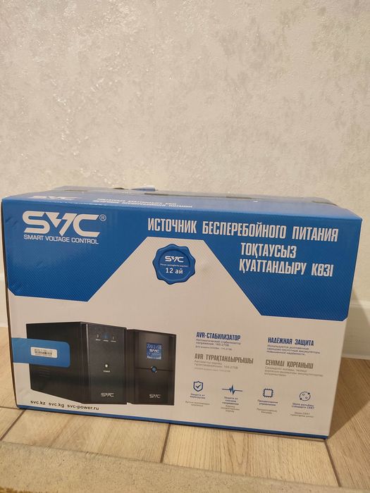 ИБП.  SVC V-1200-L-LCD