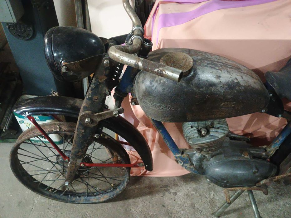 Мотоциклет Москва ретро