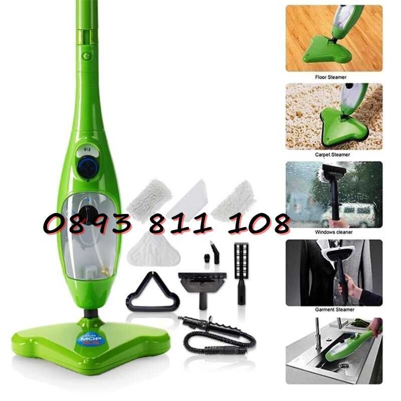 Парочистачка Steam MOP 12 приставки уред за чистене с пара