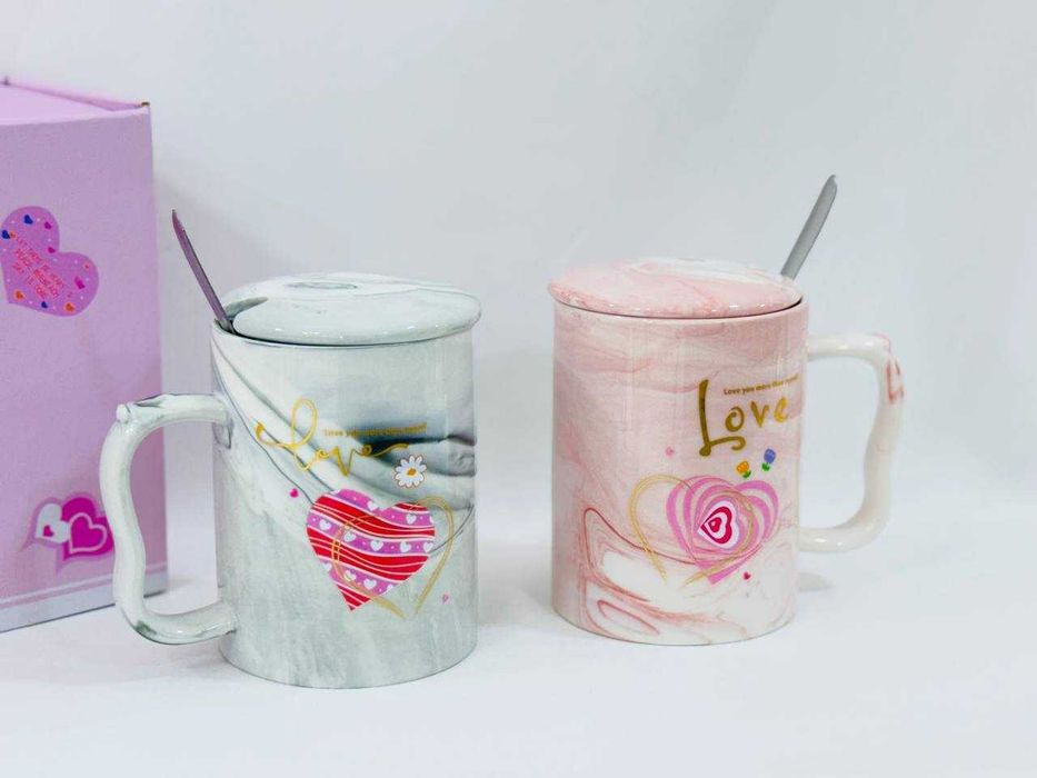 Оригинальные кружки для двоих – King & Queen, стильный дизайн