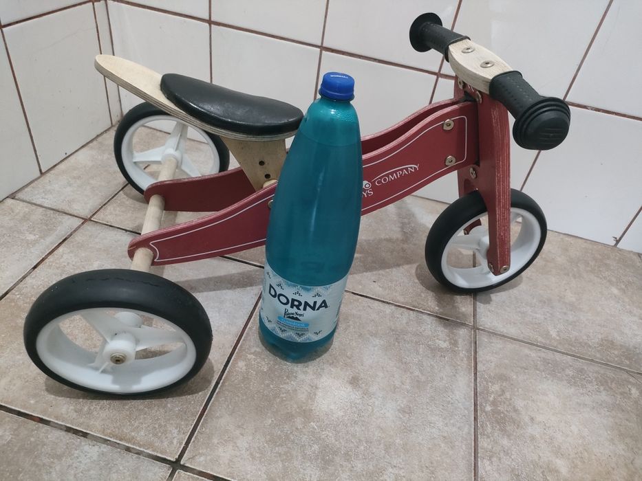 Bicicleta ,tricicleta din lemn Woodland 2-1 Bike