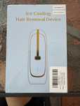 Ice cooling hair removal device