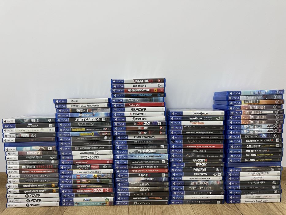 Colectie de jocuri pentru playstation 4/5