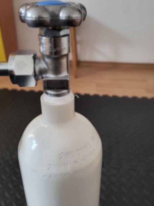 Кислородна бутилка с вентил 3 л