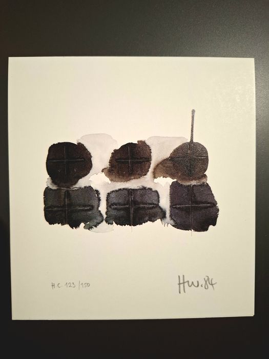 Litografii semnat Wolfgang Heuwinkel - 1984 15x15