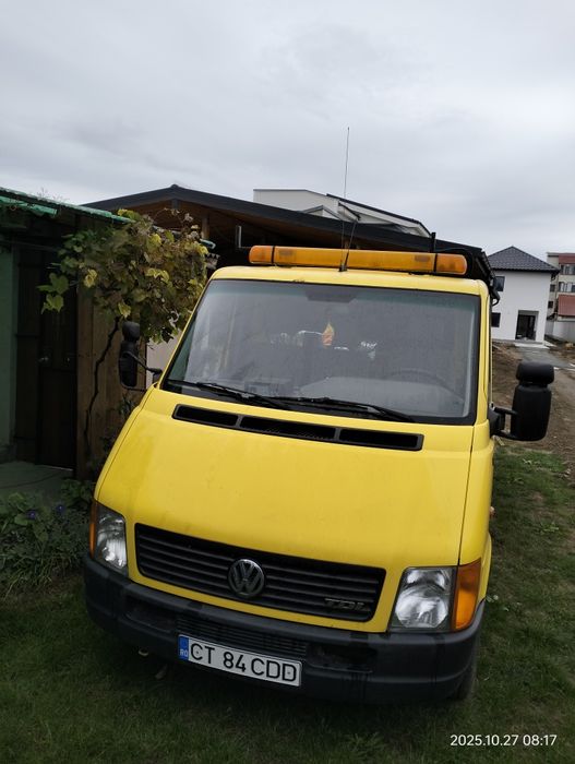 Vw Lt 35 basculabil cu macara