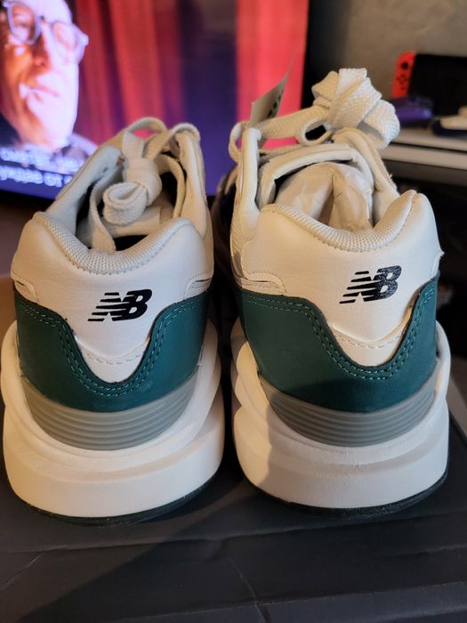 New Balance 57/40 'White Green' sneakers, model M5740CPD