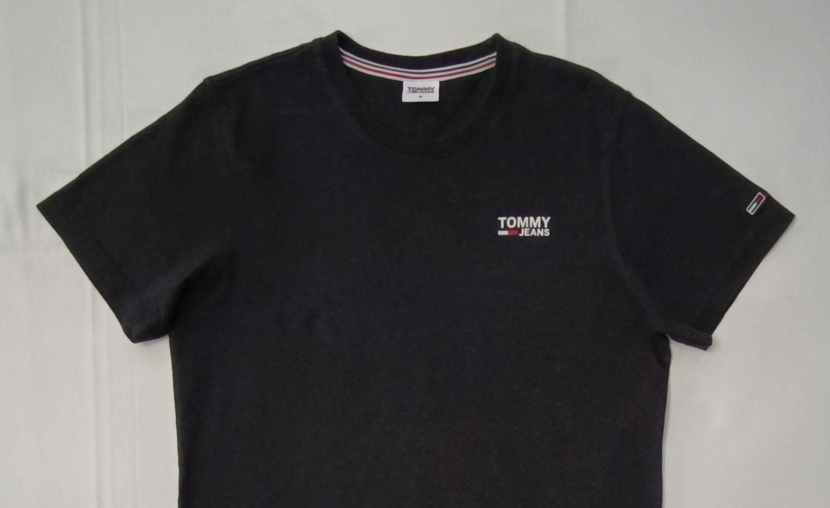 Tommy Jeans Logo T-Shirt оригинална тениска M памук фланелка