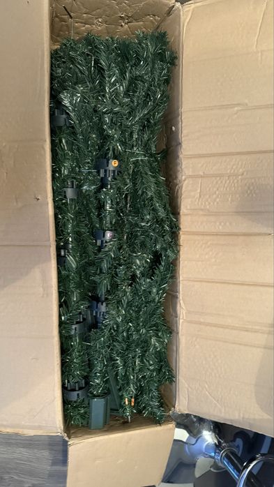 Brad artificial 213cm, cu suport