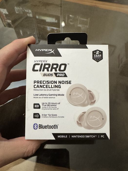 Безжични слушалки HyperX - Cirro Buds Pro с 2 години гаранция