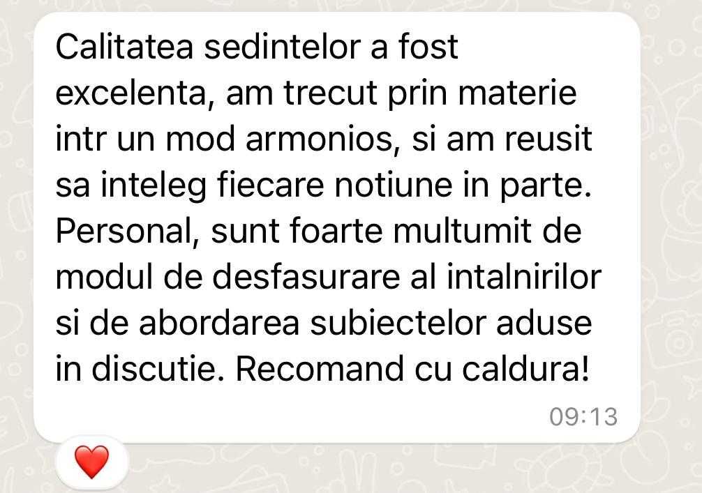 Pregătire Avansată la Engleză cu Profesor Experimentat