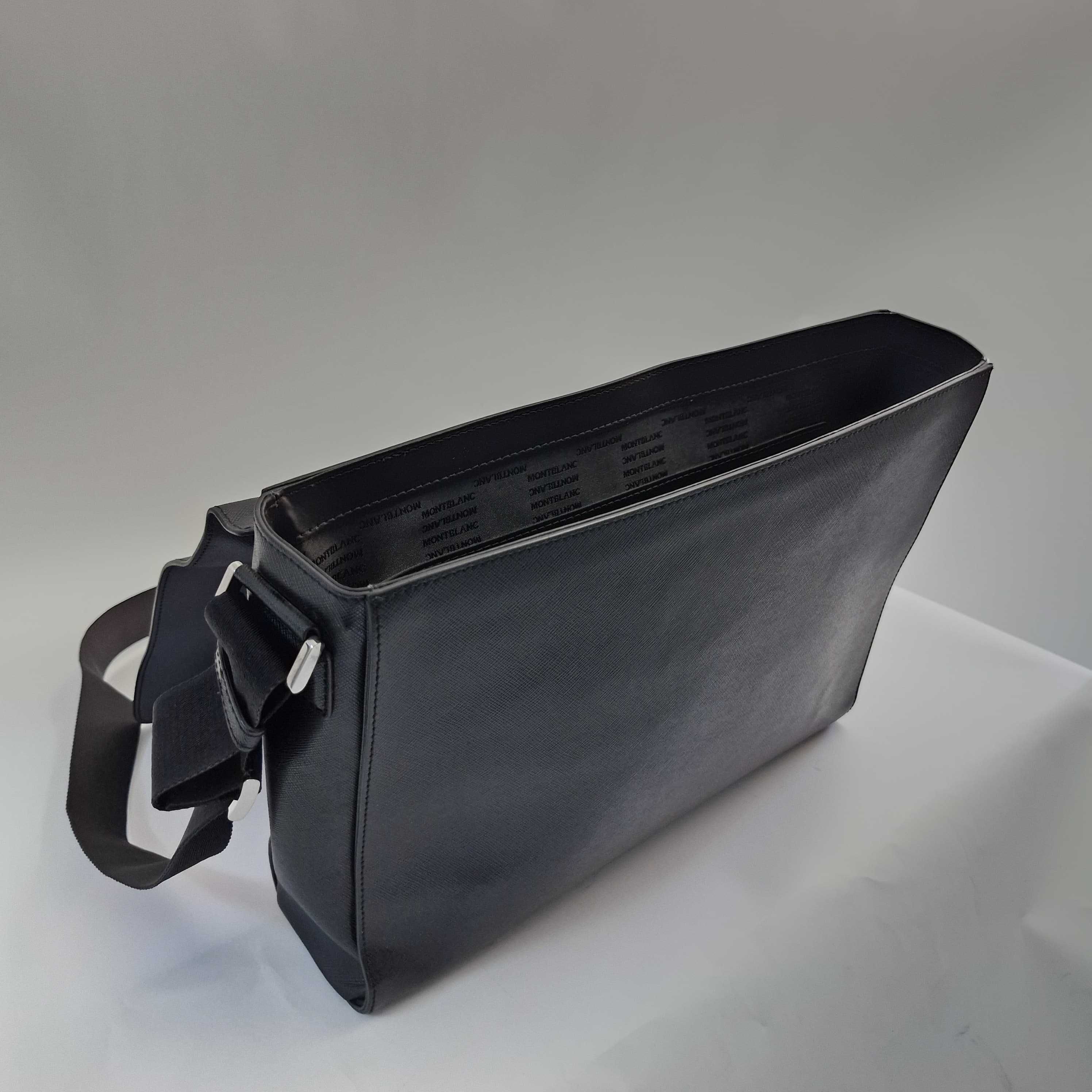Liquid Money vinde - Geantă de mână Montblanc Sartorial, 37 cm, Negru