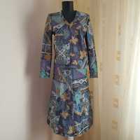 Fusta bluza - imprimeu retro vintage