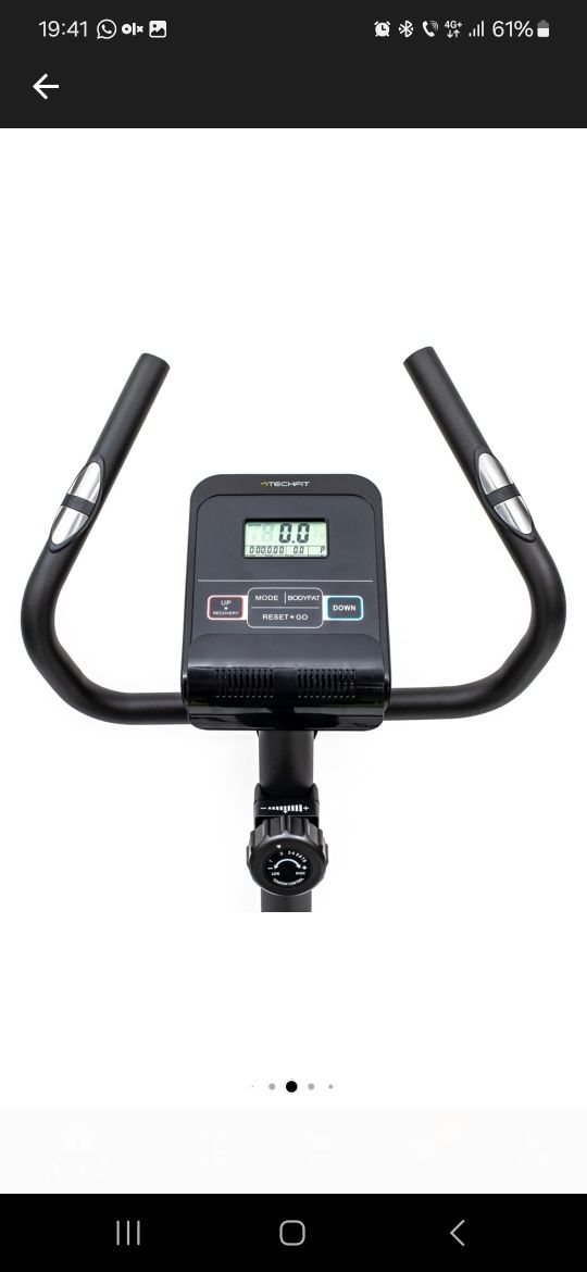 Bicicleta fitness magnetica TECHFIT B300N